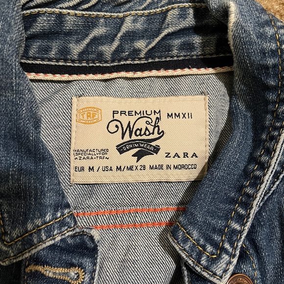Vintage Zara Jean Jacket - Picture 2 of 3